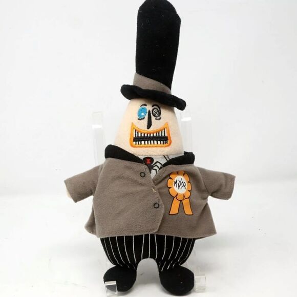 NWT Disney The Nightmare Before Christmas MAYOR 12" Plush - Picture 1 of 9